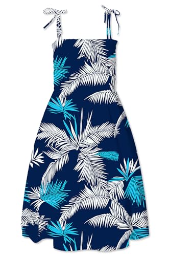 Image of Cromoncent Matching Hawaiian Outfits for Family, Dad and Son Matching Luau Beach Tropical Shirts Mommy Daughter Tropical Sets