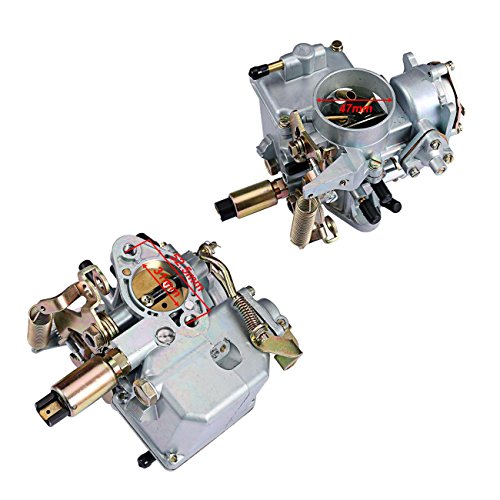 Partol Car Carburetor Carb for Volkswagen VW Beetle 30/31PICT Engine 1975-1982 | 113 129 029A Garage Carburetor with Single Port Manifold - Automatic Choke