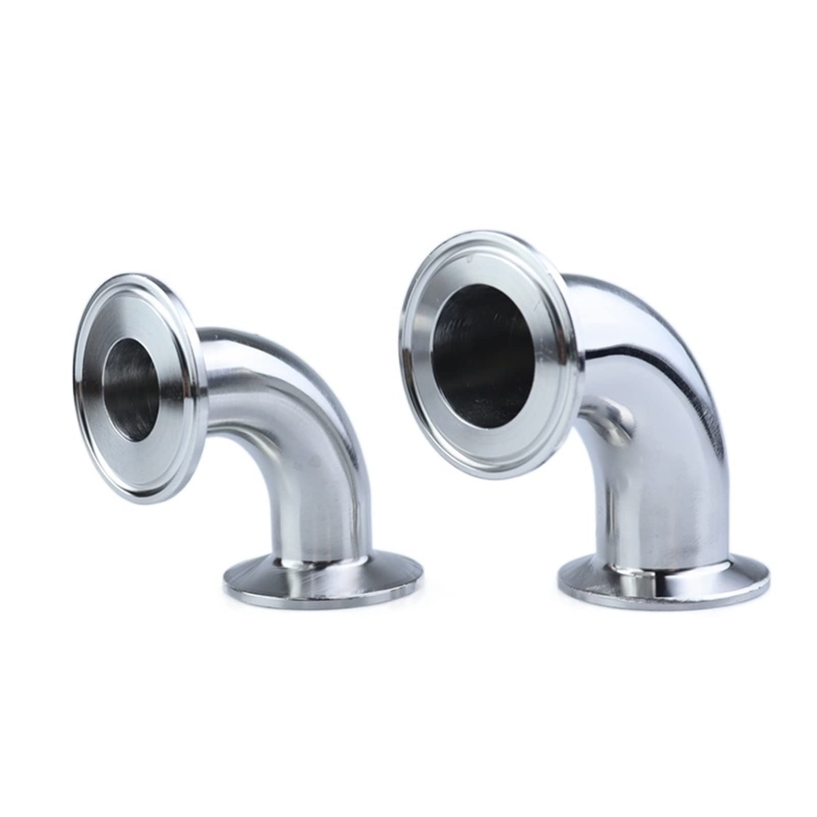 1.5" 2” 3” 4” Tri Clamp x 38mm 51mm 91mm 102mm Pipe OD 304 Stainless Steel 90 Degree Elbow Fitting Home Brew Beer Wine Cheerfully (Size : 108mm x Ferrule 119)