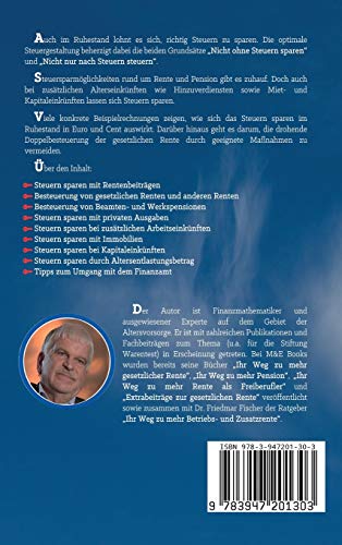 Richtig Steuern sparen im Ruhestand