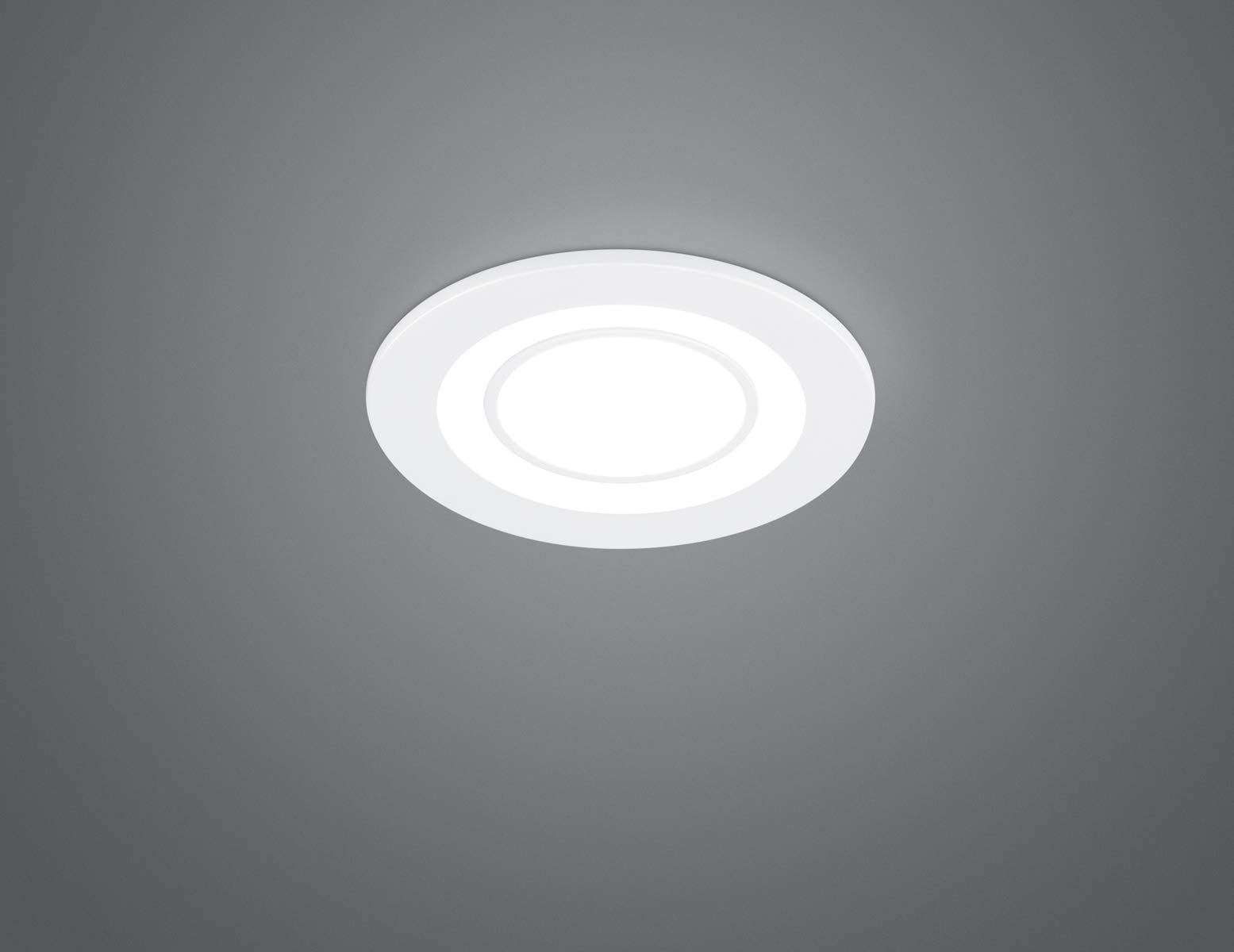 Trio Leuchten Spot LED encastrable Core 652510131 en plastique blanc avec LED 5 W