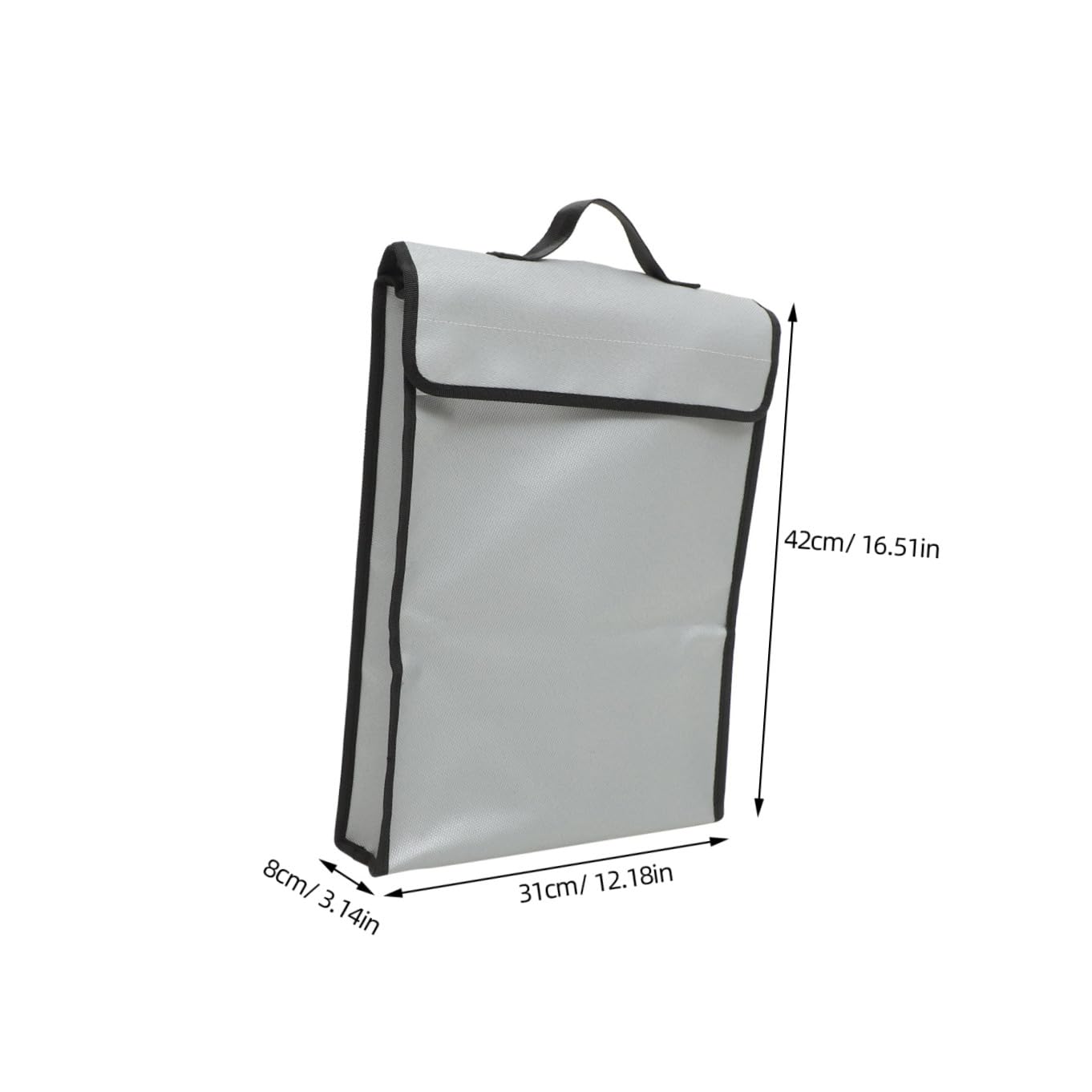 Tofficu Proteggi I Tuoi Documenti Borsa Ignifuga 38x30 5x6 5 Cm Per Documenti Contanti