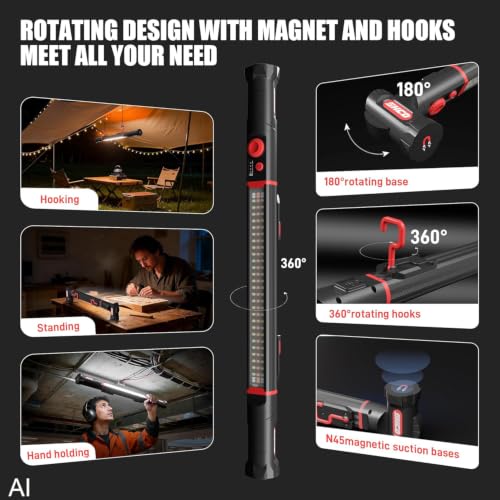 20% Off Ultra-Long Magnetic Work Light for Mechanic - Image 7