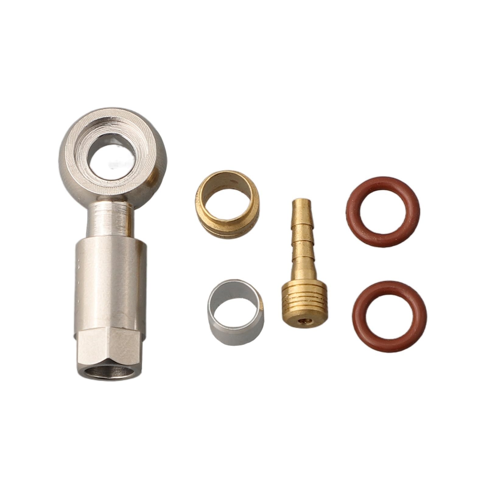 Maryear Colorc Banjo Fitting 2Sets Bike Bicycle Hydraulic Hose Fitting Insert Banjo Compliation With Magura Mt4 Mt6 Mt8 Mt5 Mt7(Colorc)