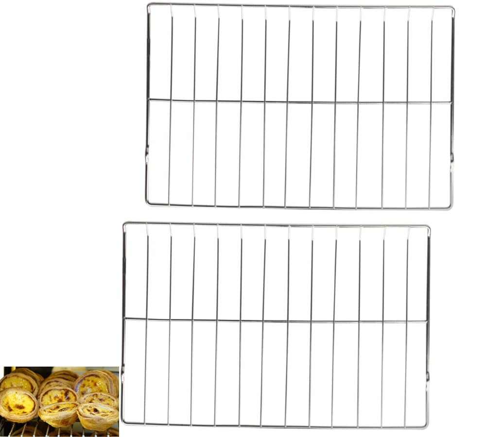 MHL63531403 MHL63411403 Oven Rack 24.2 x 16, Compatible with LG Oven LDG4313ST LTE4815ST LTE4815BM LTE4815BD,304 Stainless Steel Oven Wire Rack Perfect for Baking and Roasting, 2 Pack