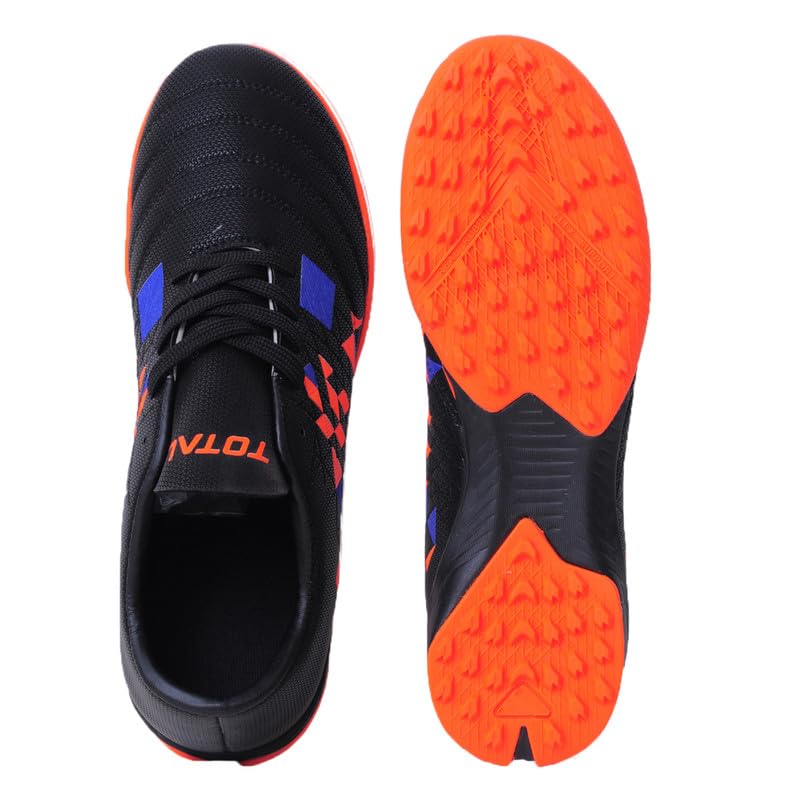 Total Football Stud for Turf Ground | High-Performance Turf Shoes for Men with Rubber Studs & Flex Support | Better Control & Lightweight Comfort | Ideal for Hard Surfaces & Artificial Turf