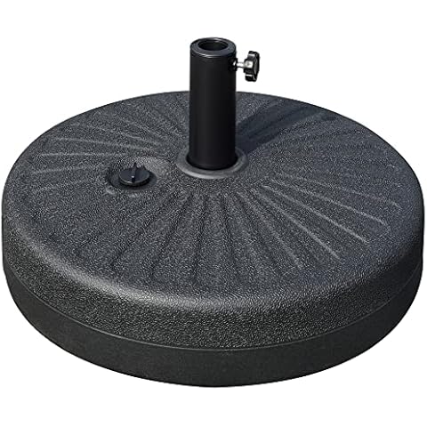 Outsunny Base de Sombrilla Rellenable de Agua y Arena Cover