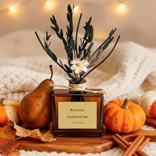 Difusor de aroma eucalipto cítrico y lavanda 180ml miniatura 4