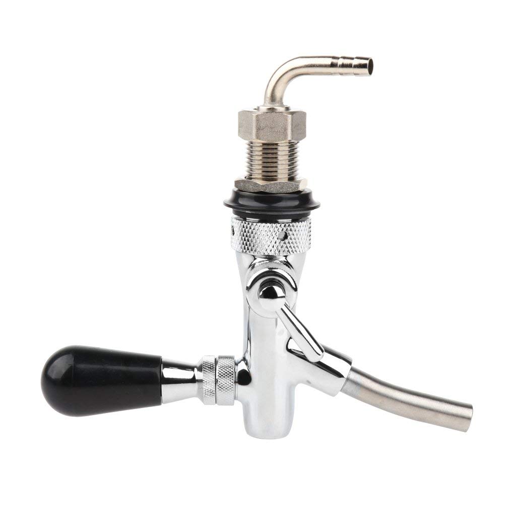 G5/8 Grifo de Cerveza de Barril de Acero Inoxidable, Grifo de Cerveza, Grifo de Barril para Bar, Hotel, Restaurante, casa, etc.