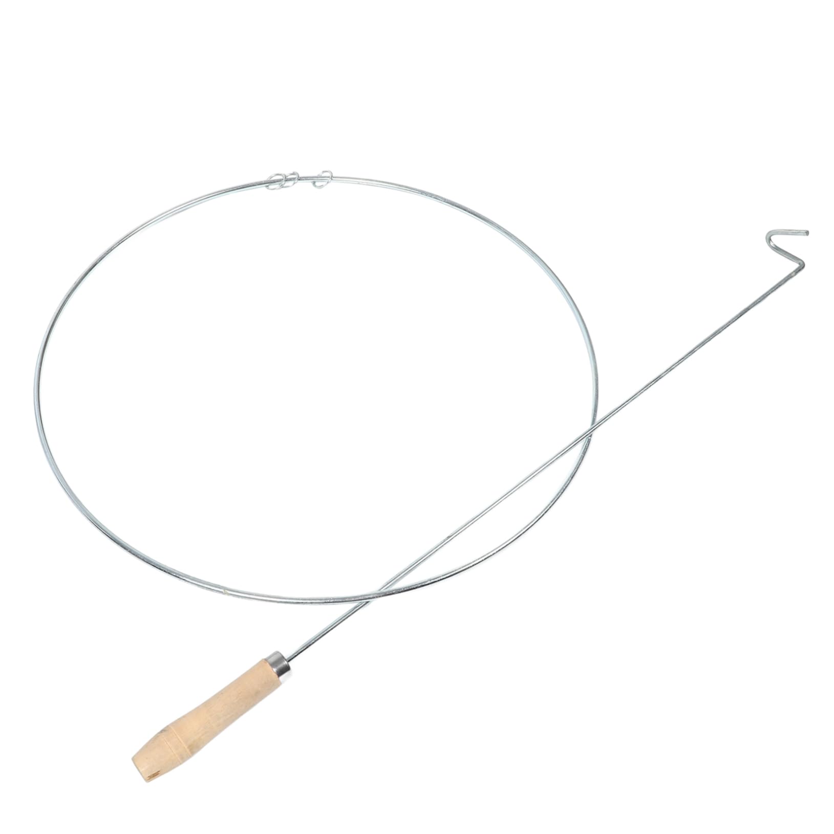 ERINGOGO 1 Set Push Hoop Exercise Hoop Outdoor Spinning Ring for Rolling Hoop Wood