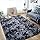 Lommegy Alfombras Salón Pelo Largo Alfombras Modernas Super Suaves de la Pelusa Alfombra de Habitacion Lavables y Antideslizante para Interiores Estar Habitación (140 * 200cm)