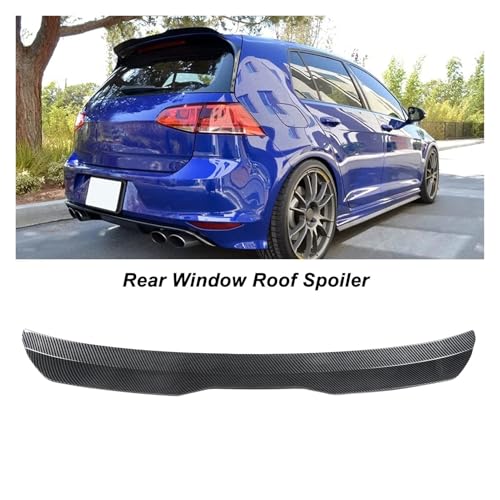 Aileron de lunette arrière de voiture avec lèvre supérieure aérodynamique - 4