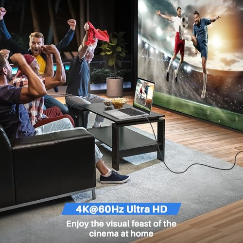 Image of Long USB C to USB C Monitor Cable 16.5ft /5m, USB C 3.2 Gen 2x2 Cable, USB C Video Cable 4K, 100W Fast Charging, 5Gbps Data Transfer, for Oculus Quest, MacBook Pro,ARZOPA,Acer,Dell,HP,Portable Monitor