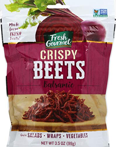 Fresh Gourmet CRISPY BEETS Balsamic 1-3.5 oz Bag