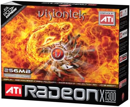 VisionTek Radeon X1300 256MB PCI-E Video Card