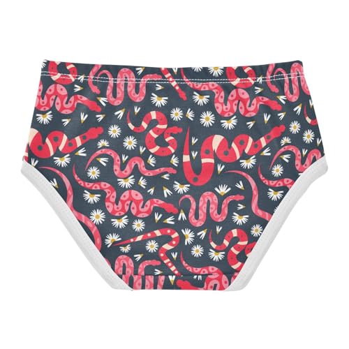 Little Girl Underwear Toddler Panties Kids Undies Snake Soft Cotton Briefs 2T-8Y2
