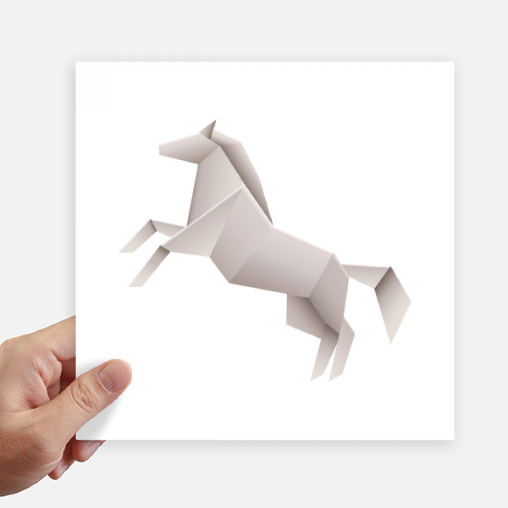 Pegatinas de pared origami de 20 cm para renovar superficies lisas y personalizar objetos