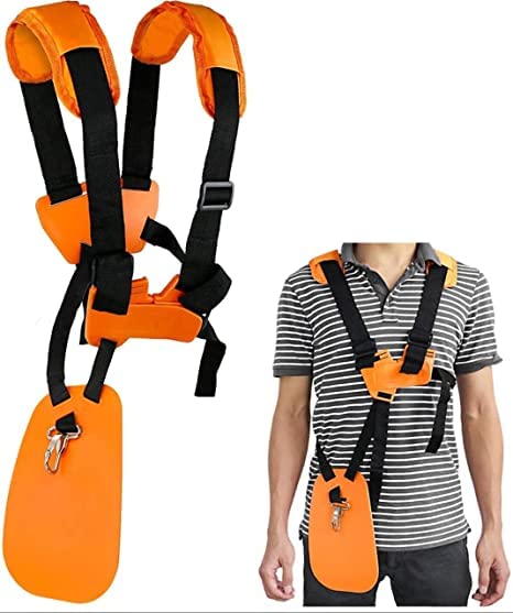Generic Adjustable Shoulder Holding Belt for Brush Cutter – Heavy Duty Harness Strap for Grass Trimmer, Lawn Mower & Crop Harvester – Comfortable Support Belt for Petrol Brush Cutter 2