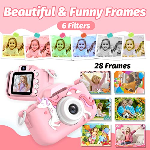 Mgaolo Children's Camera Toys for 3-12 Years Old Kids Boys Girls,HD Digital Video Camera with Protective Silicone Cover… - Image 6