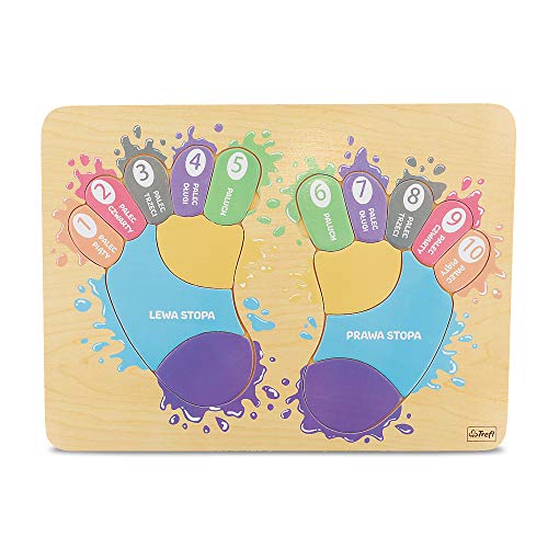 Trefl Tup Tup StÄlpki Zabawka drewniana 61395 [Puzzle]