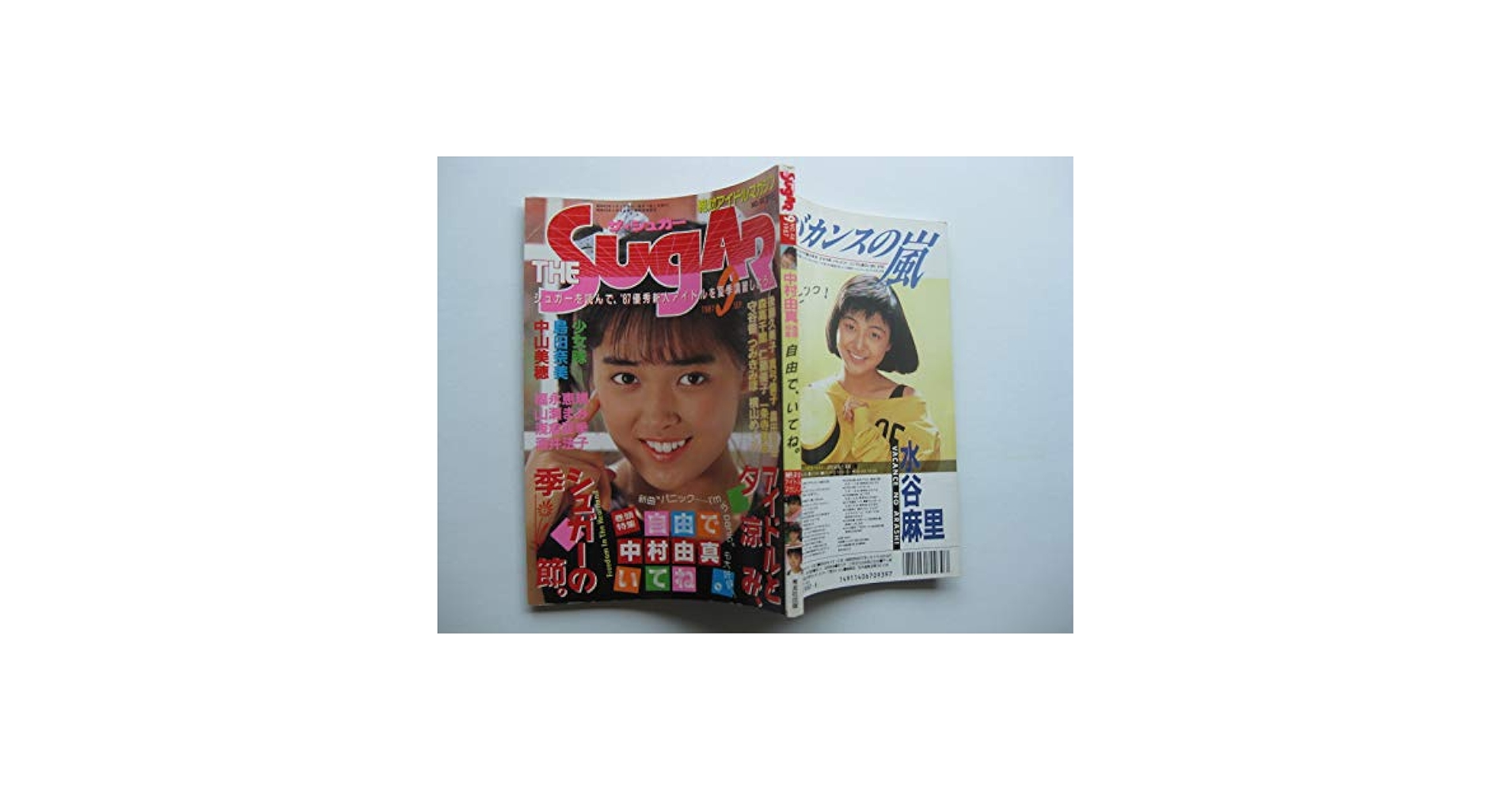 アイドル 1987年 中村由真 コンサートツアー パンフレット カタログ アイドル 1987年 中村由真 コンサートツアー パンフレット カタログ