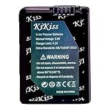 Lithium-Ionen-Polymer-Digitalkamera-Akku, 2600 mAh, Ersatz für Sony Alpha a6500 a6300 a7 7R a7R a7R II a7II NEX-3 NEX-3N NEX-5