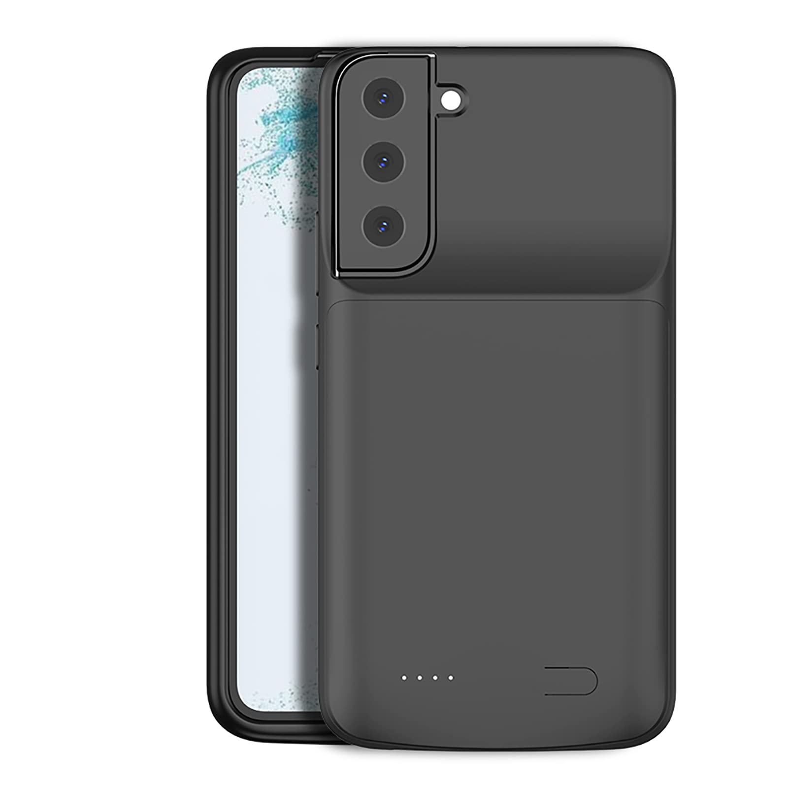 ELLENNE COVER BATTERIA PER SAMSUNG S22 PLUS 6.6" RICARICABILE SLIM 4800MAH | COVER CON BATTERIA INTEGRATA PER SAMSUNG GALAXY S22 PLUS 6.6" BATTERY CASE CUSTODIA RICARICABILE SLIM SOTTILE S22+ 4800MAH