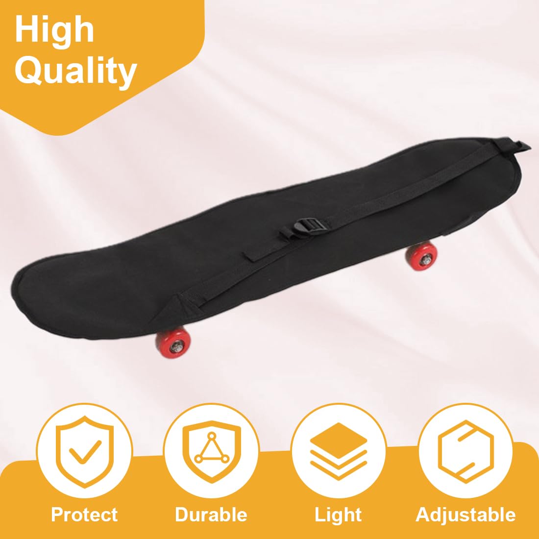 1 Artikel 87 * 24CM Skateboard rucksack Skateboard Tasche wasserdichte, Longboard Tasche, Tragbare Skateboard-Tasche,Universeller Aufbewahrungsrucksack