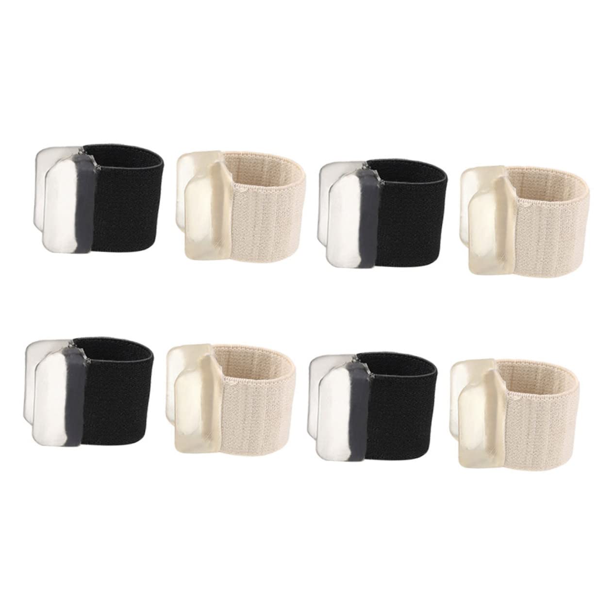 BCOATH 4 Pairs Spacers for Women Bunion Set Separators Big Separator for Overlapping Reusable Separaters Soft Material