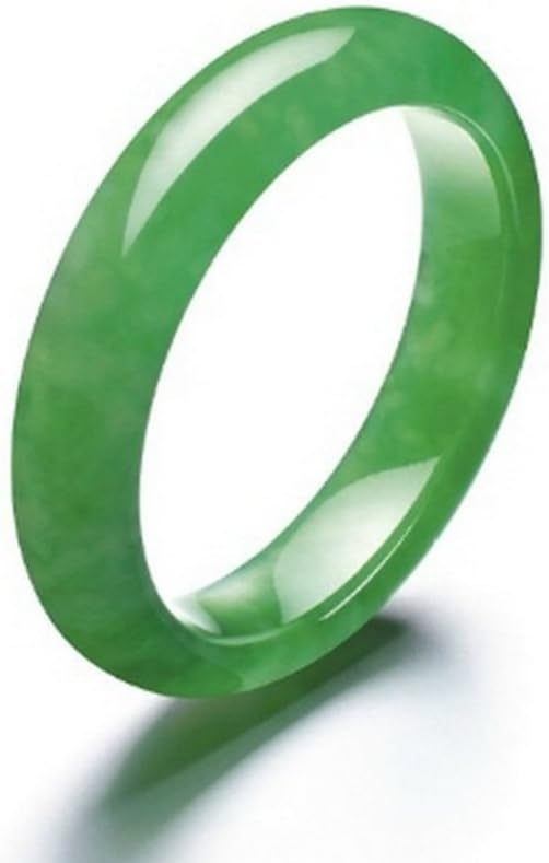 Genuine Chinese Green Jade Ring 9mm