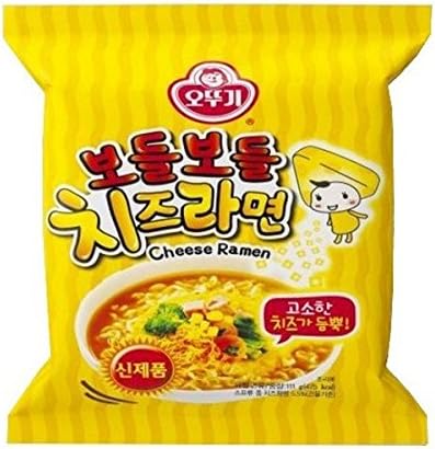 Ottogi Cheese Ramen Bag Noodle - 32 Packs x 111g