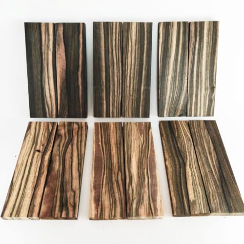 Macassa Ebony Burl Scales