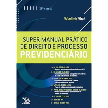 Capa do livro Super Manual Prático de Direito e Processo Previdenciário