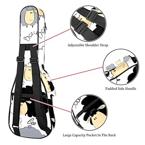 Sac à dos pour ukulélé de concert idéal pour voyager léger