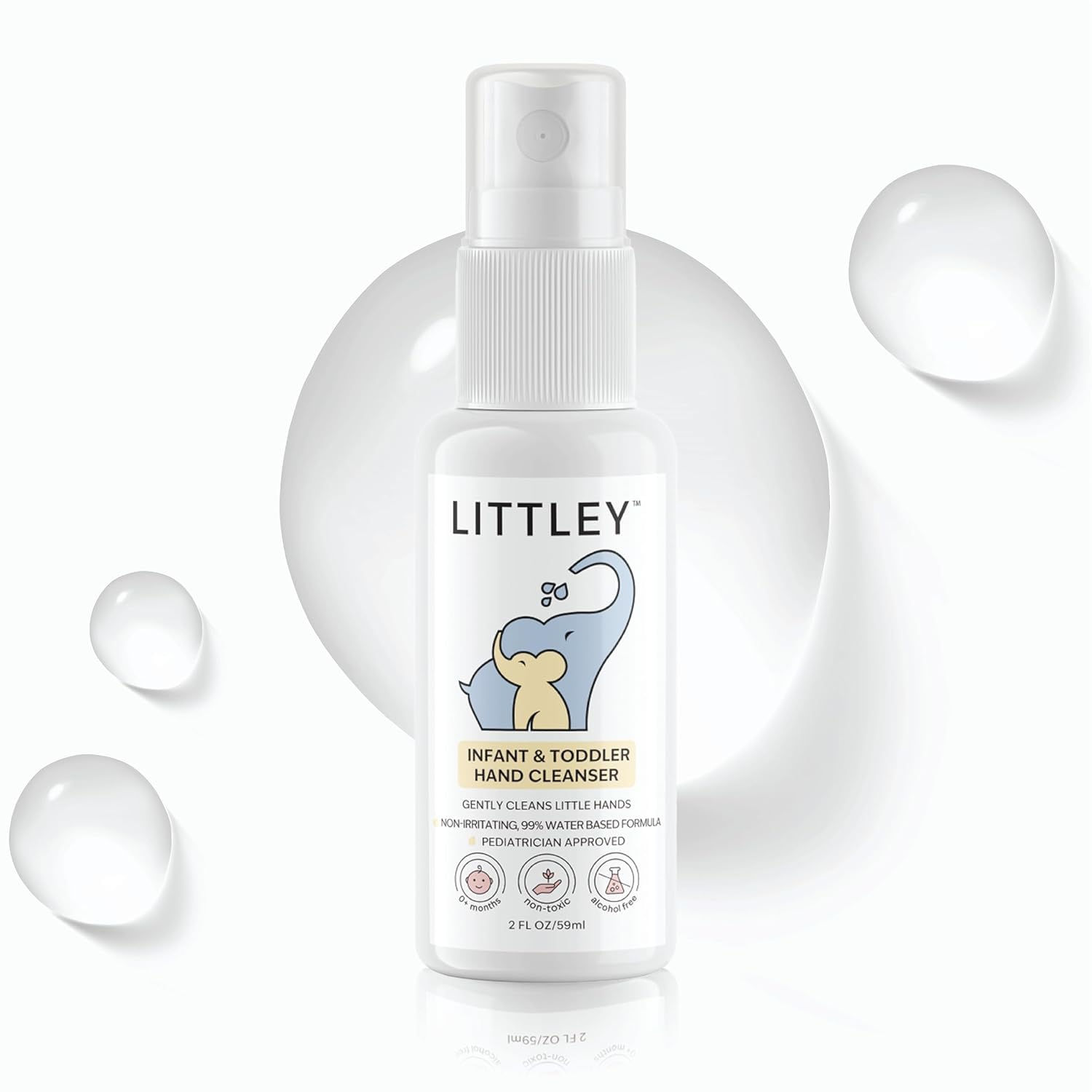 LITTLEY Infant & Toddler Hand Cleanser - foot and hand care | Mubboo
