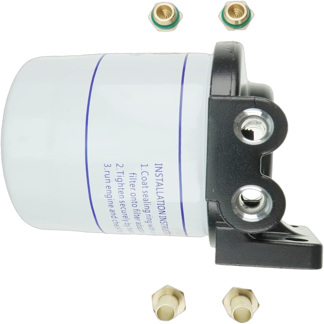 IEQFUE 802893Q01 Fuel Water Separator Kit Compatible with Sierra 18-7848-1 35-802893Q4 35-807172A4 35-55501 35-57250 35-806771 35-802893T 35-802893Q