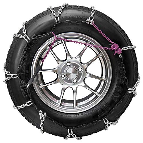 Catene da Neve 16mm Acciaio | per SUV, Veicoli Commerciali e Camper | Facili da Montare | Omologate O-Norm 5117 e CUNA | Misura 230