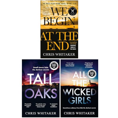 Chris Whitaker Collection 3 Books Set (We Begin at the
