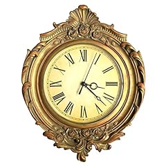 AELS Vintage Wall Clock, European Style Decorative Retro Wall Clock, Battery Operated for Living photo AELS Vintage Wall Clock, European Style Decorative Retro Wall Clock, Battery Operated for Living