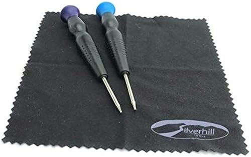 Silverhill Tools ATKOBM Kit de herramientas de cambio de lentes para gafas de sol Oakley Badman Bad Man Destornilladores de seguridad para