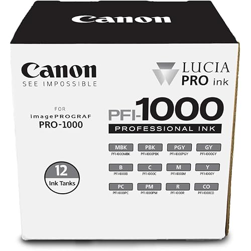 Canon PFI-1000 12 Color Pack, Small