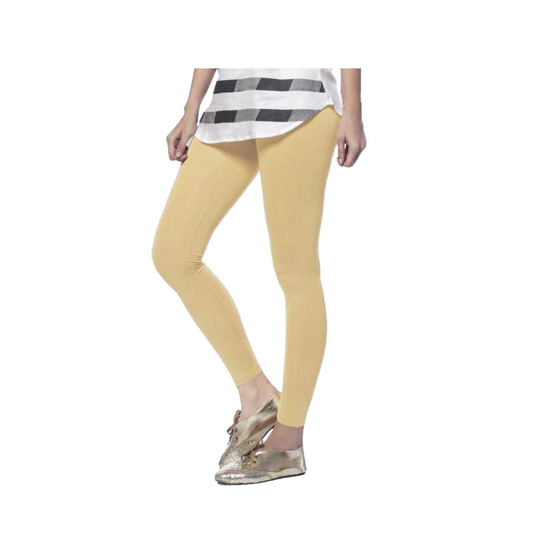 Cotton Lycra Ankle Length Legging with extra durability, comfort and lustre-picture-31