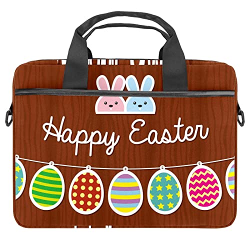 Sacoche ordinateur portable 13 14 pouces sac bandoulière Lapin de Pâques