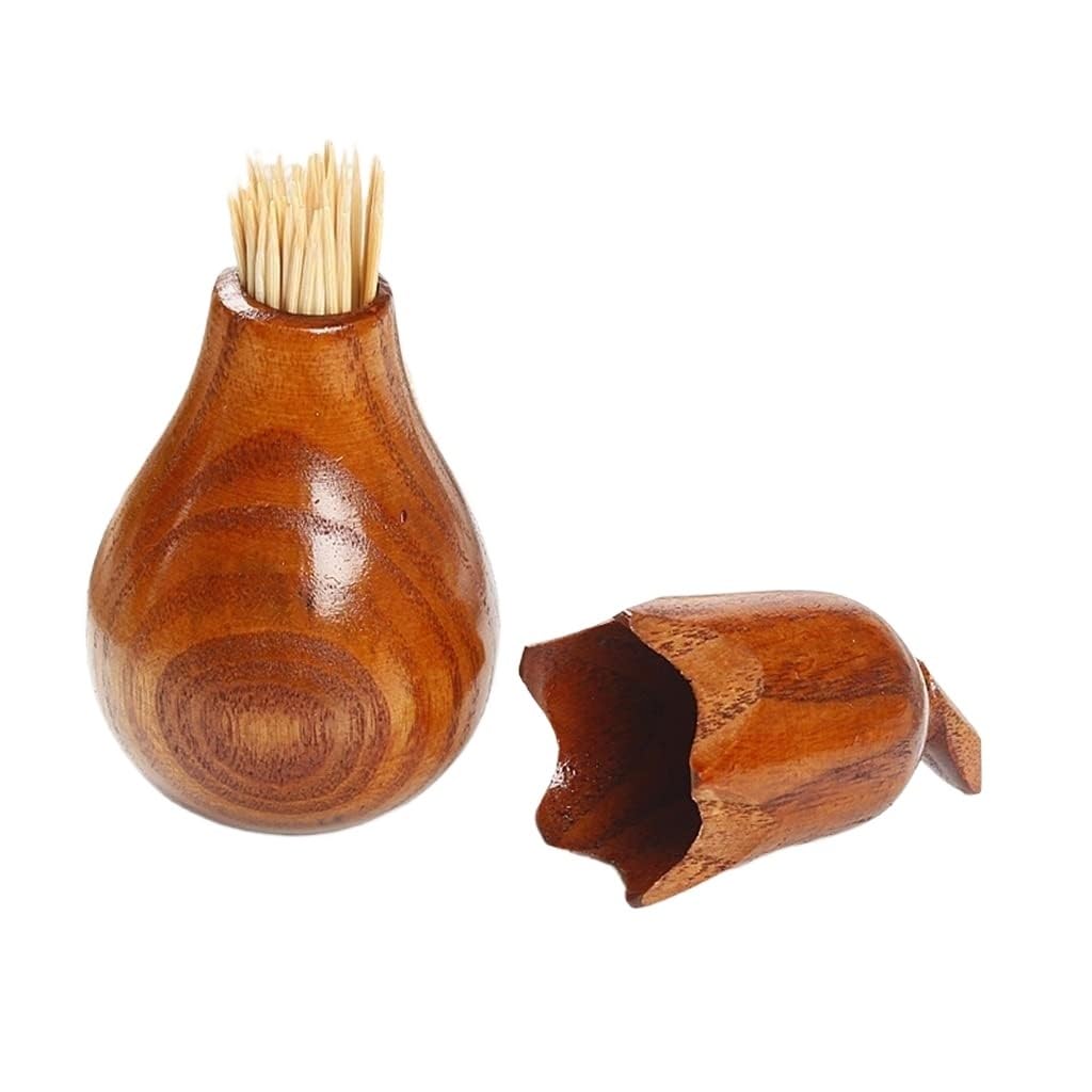 AYCDL Toothpick Box, toothpick holder,toothpick dispenser,Toothpick Holder Storage Box with Cover Toothpick Storage Tube