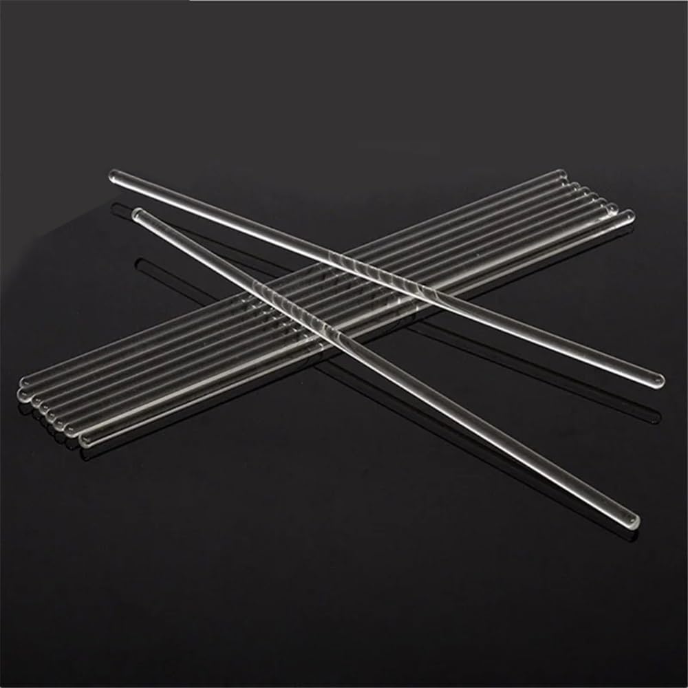 Vetreria da laboratorio 20 pezzi/lotto 15 cm/20 cm/25 cm/30 cm/400 mm bacchette di agitazione in vetro da laboratorio agitatore ad alta resistenza(10x400mm)