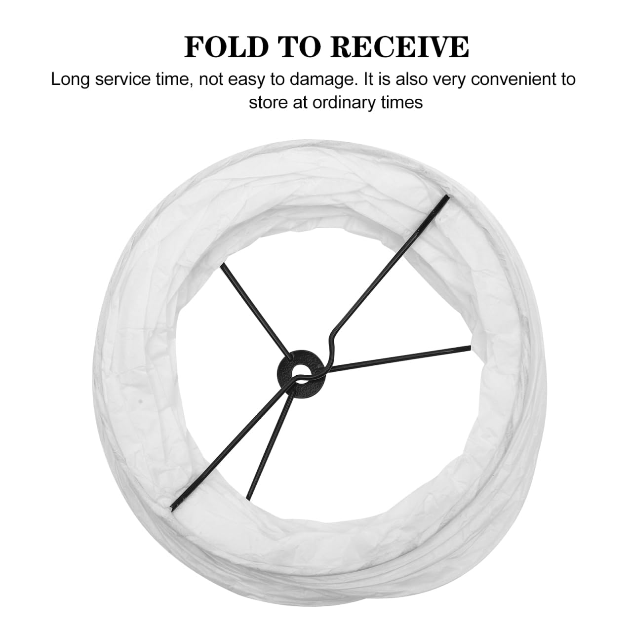 HOMSFOU Modern European Floor Lamp Shade 37.01In Paper Lampshade Cylinder Light Shade Cover for Bedroom Living Room Office Table Lamp - Image 2