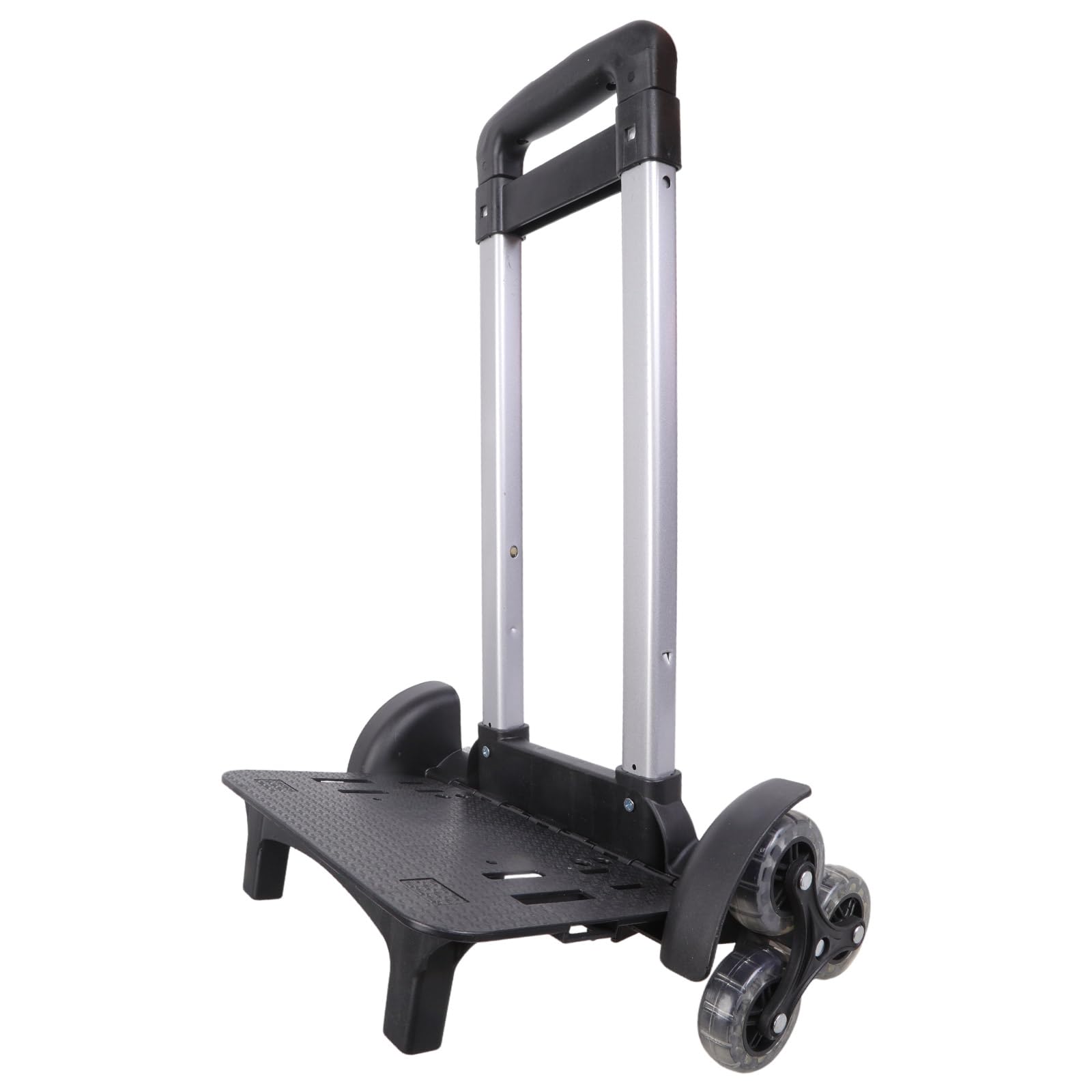 6 Backpack Trolley Foldable Rolling Luggage Carts Trolley Cart Students Luggage Travel Hand Cart for Backpacks