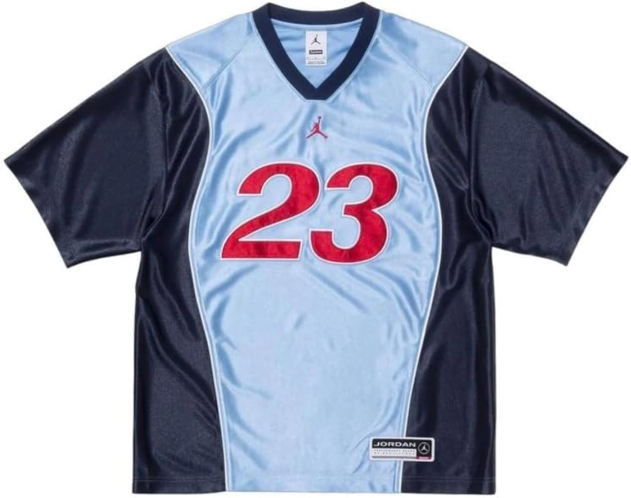 Supreme®/Jordan® Basketball Amazon.com: Jordan Supreme x Men's Warm Up Jersey, 'Light Blue