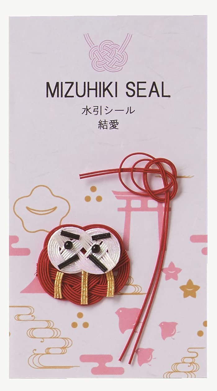 Iyo Yuina Center Mizuhiki Seal Yuai Daruma Made in Japan