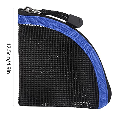 Hapivida 7 Slots Fly Fishing Line Storage Wallet Fly Fishing Leader Wallet Leader Case Net‑Like Leader Tippet Leader Pocket for Outdoor Fishers(S) - Image 3